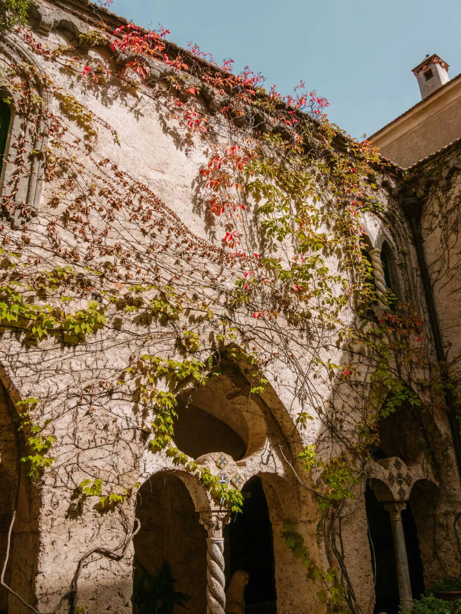 façade maison ravello côte amalfitaine italie, huis in ravello in Amalfi