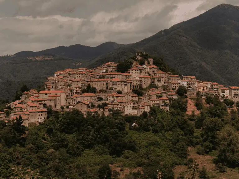 uitzicht op de stad Toscane