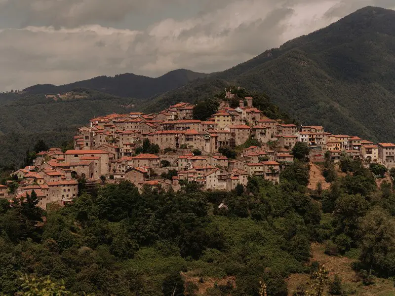 uitzicht op de stad Toscane
