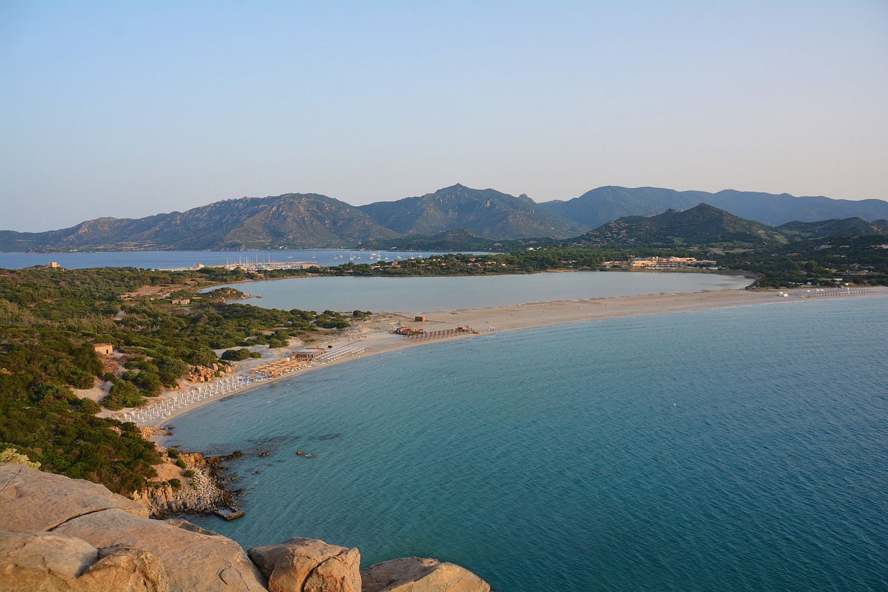 wild natuur strand bergen Sardinië sardinien wilde natuur strand bergen