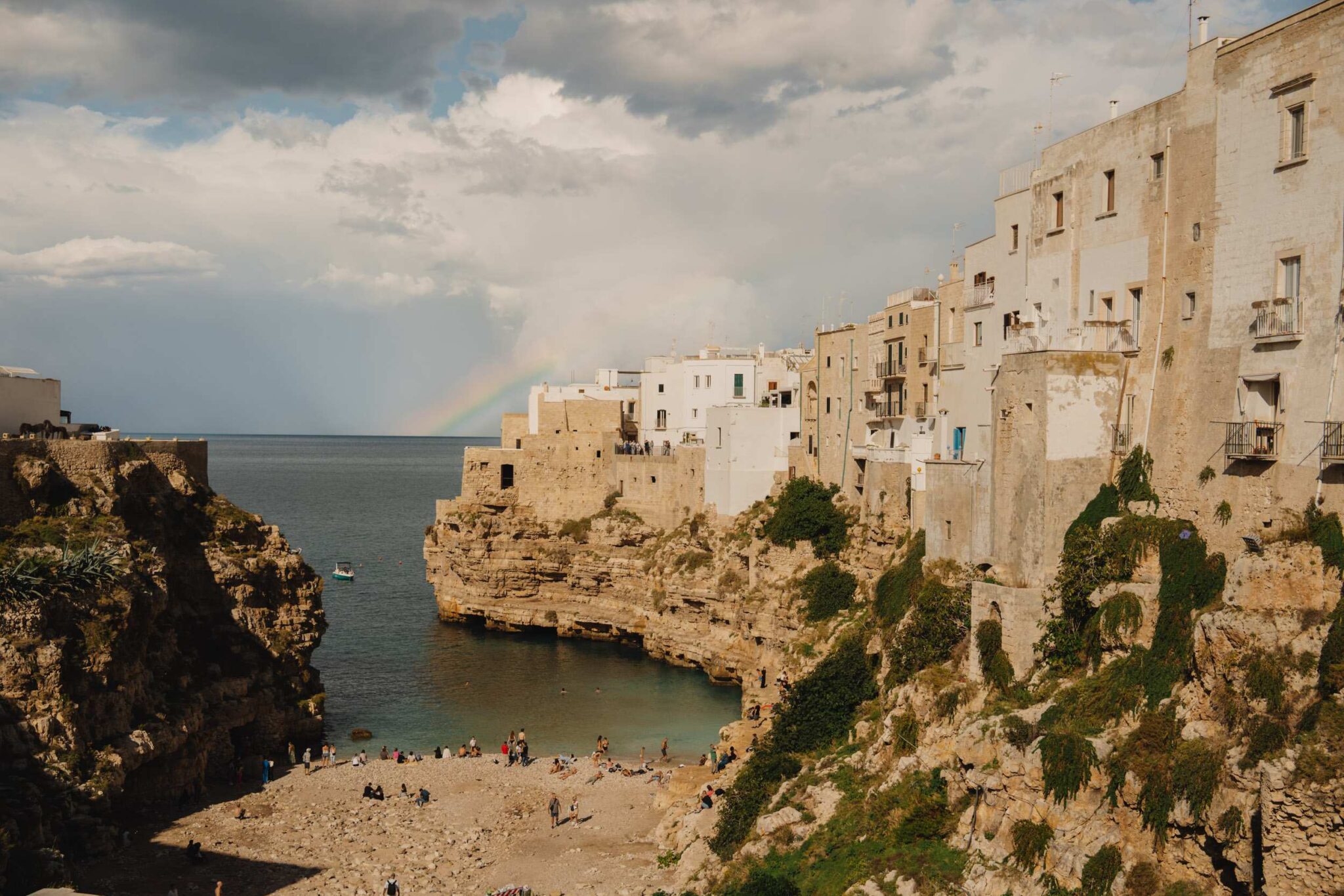 Polignano a Mare, puglia italy, vespa tour puglia