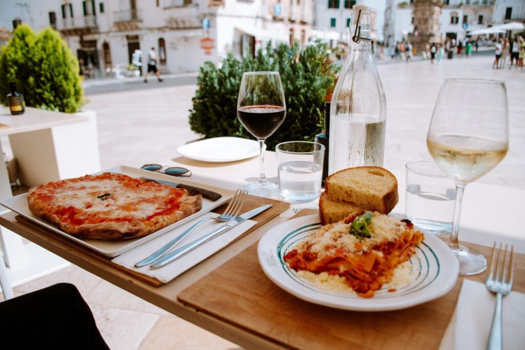 pizza in Puglia