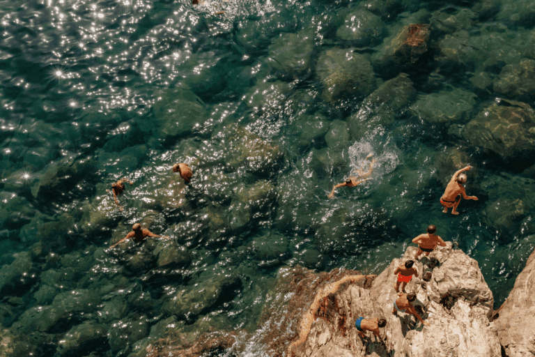 beste zwemplekken langs de Amalfikust